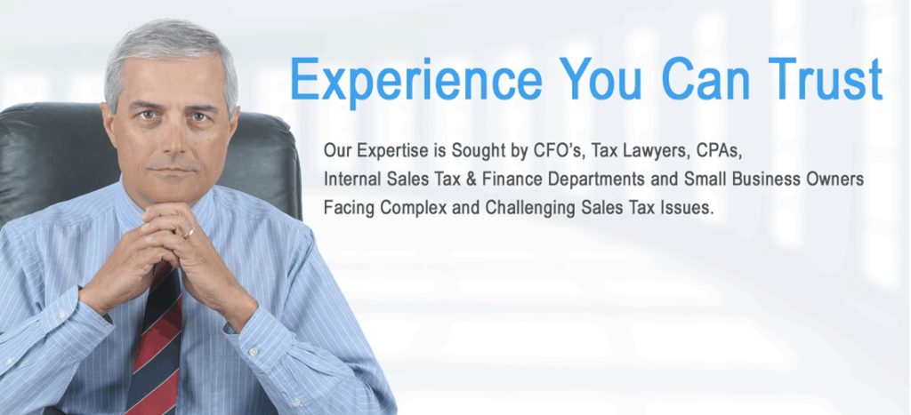 Sales tax experts for businesses manufacturers and software companies operating in the US